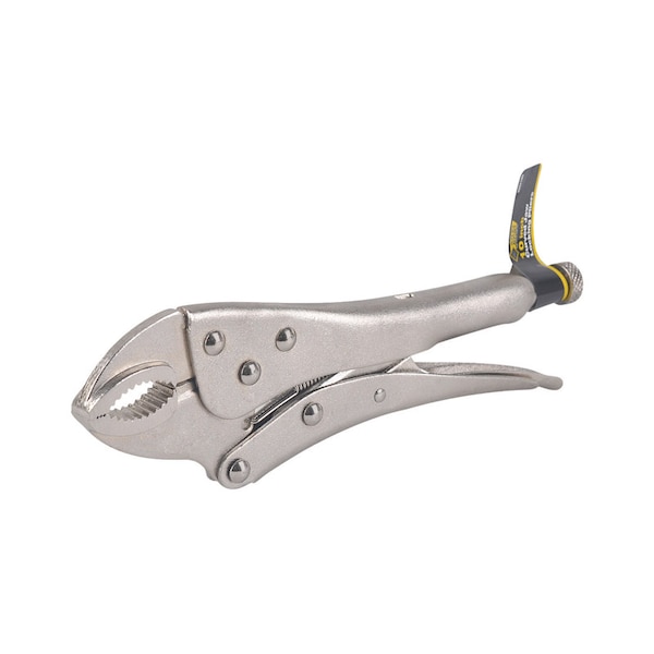 Steel Grip Steel Grip 10 in. Drop Forged Steel Curved Locking Pliers 2251189 - main